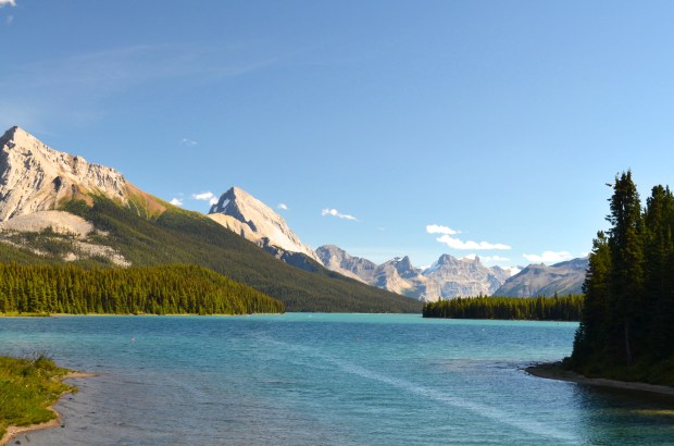 Lake Maligne at Jasper National Park