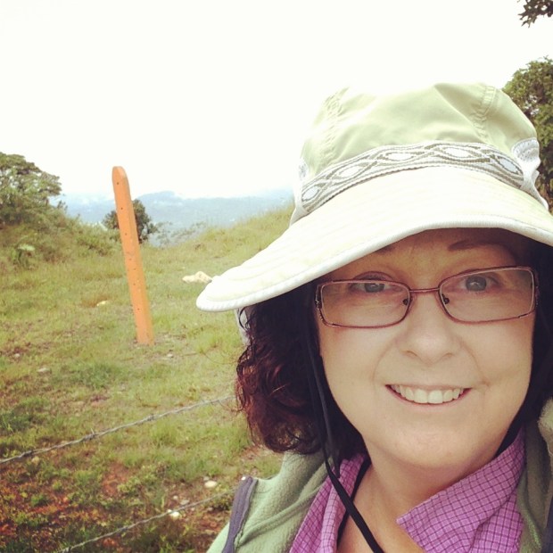 On the Continental Divide at La Fortuna. Caribbean Sea in the background. #Panama
